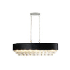 39" Modern Crystal Chandelier