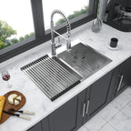 Double Bowl (50/50) Drop In Sink - Stainless Steel