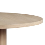 Caspian Oak Finish Dining Table