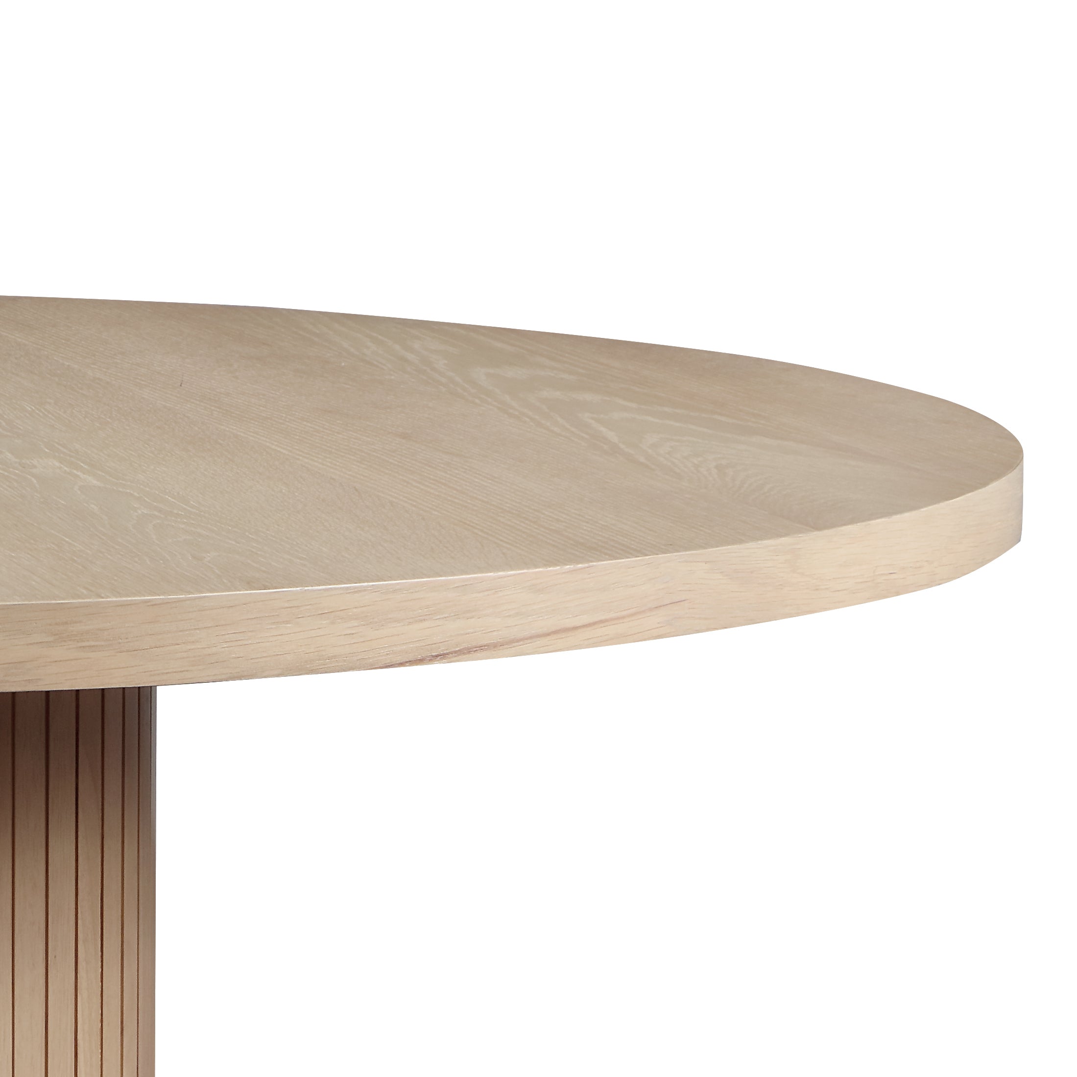 Caspian Oak Finish Dining Table