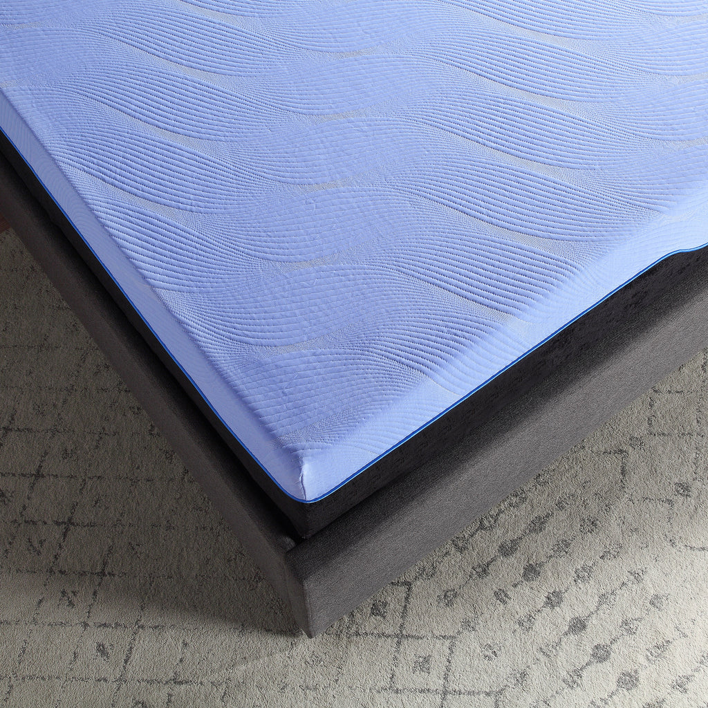 Bridgevine Home 12 Inch Refresh Hybrid Cooling GelCare Memory Foam and Coil Kids Mattress, Twin XL Size