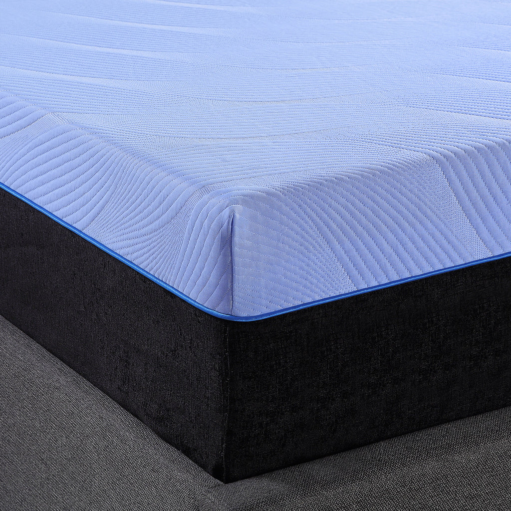 Bridgevine Home 12 Inch Refresh Hybrid Cooling GelCare Memory Foam and Coil Adult Mattress, Full Size