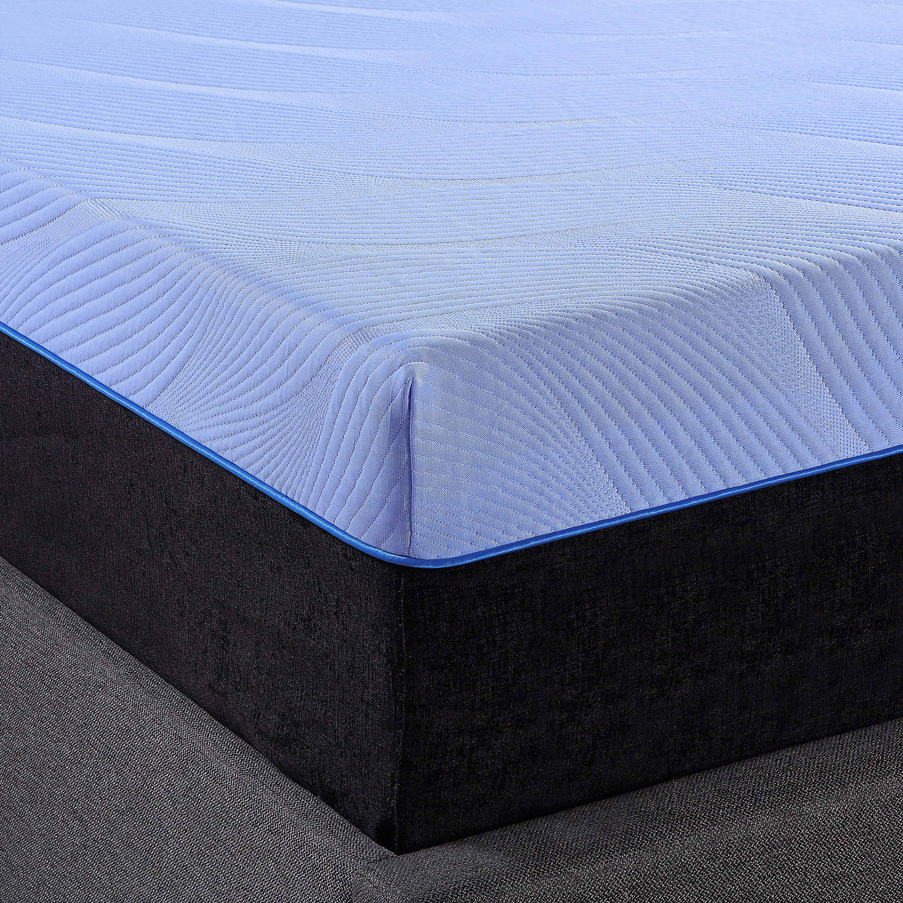 Bridgevine Home 12 Inch Refresh Hybrid Cooling GelCare Memory Foam and Coil Adult Mattress, Full Size