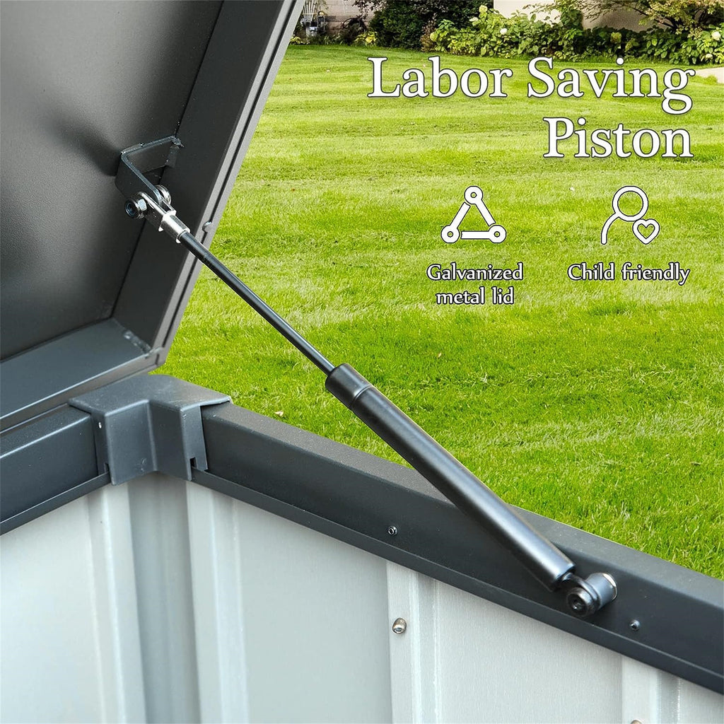 150 Gallon Waterproof Outdoor Storage Deck Box