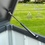 150 Gallon Waterproof Outdoor Storage Deck Box