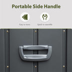 160 Gallon Outdoor Storage Deck Box Waterproof