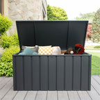 150 Gallon Waterproof Outdoor Storage Deck Box