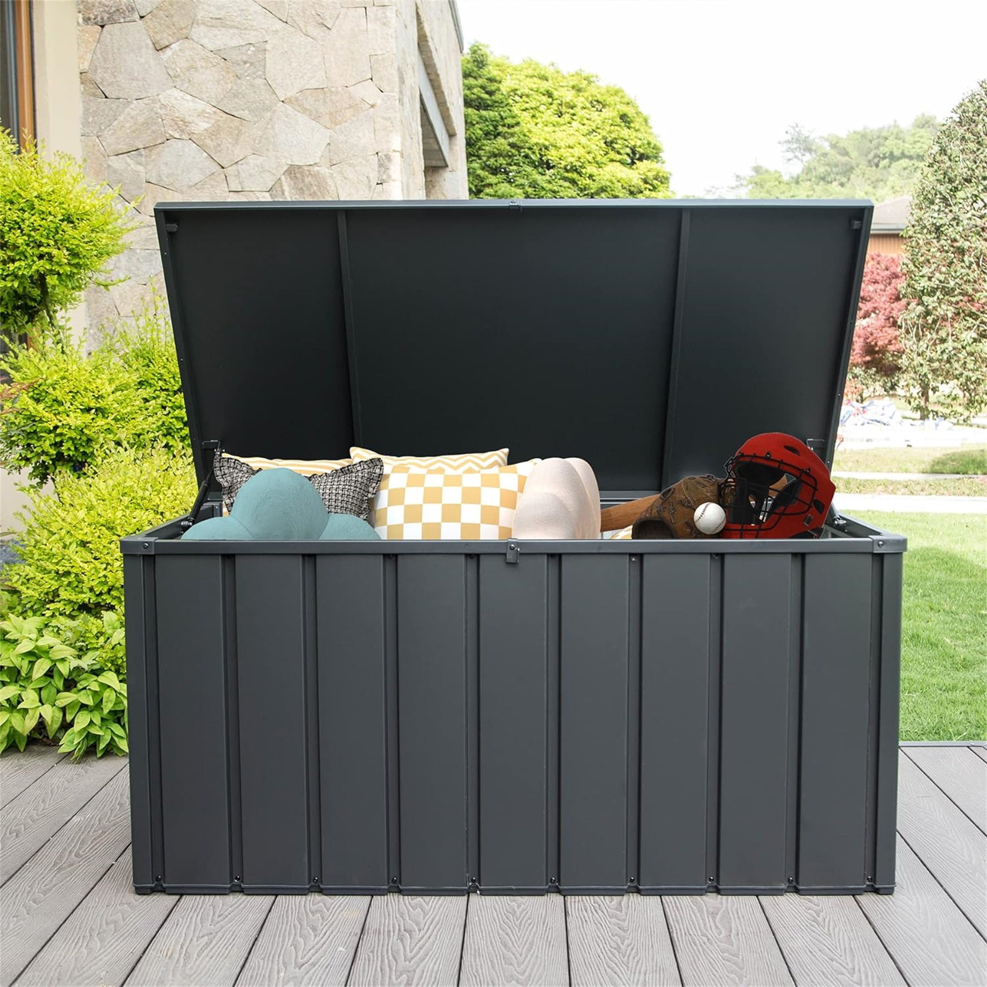 150 Gallon Waterproof Outdoor Storage Deck Box