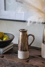 Candia Terracotta Pitcher, Sienna