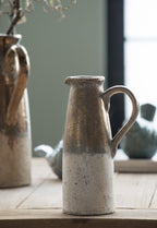 Candia Terracotta Pitcher, Sienna