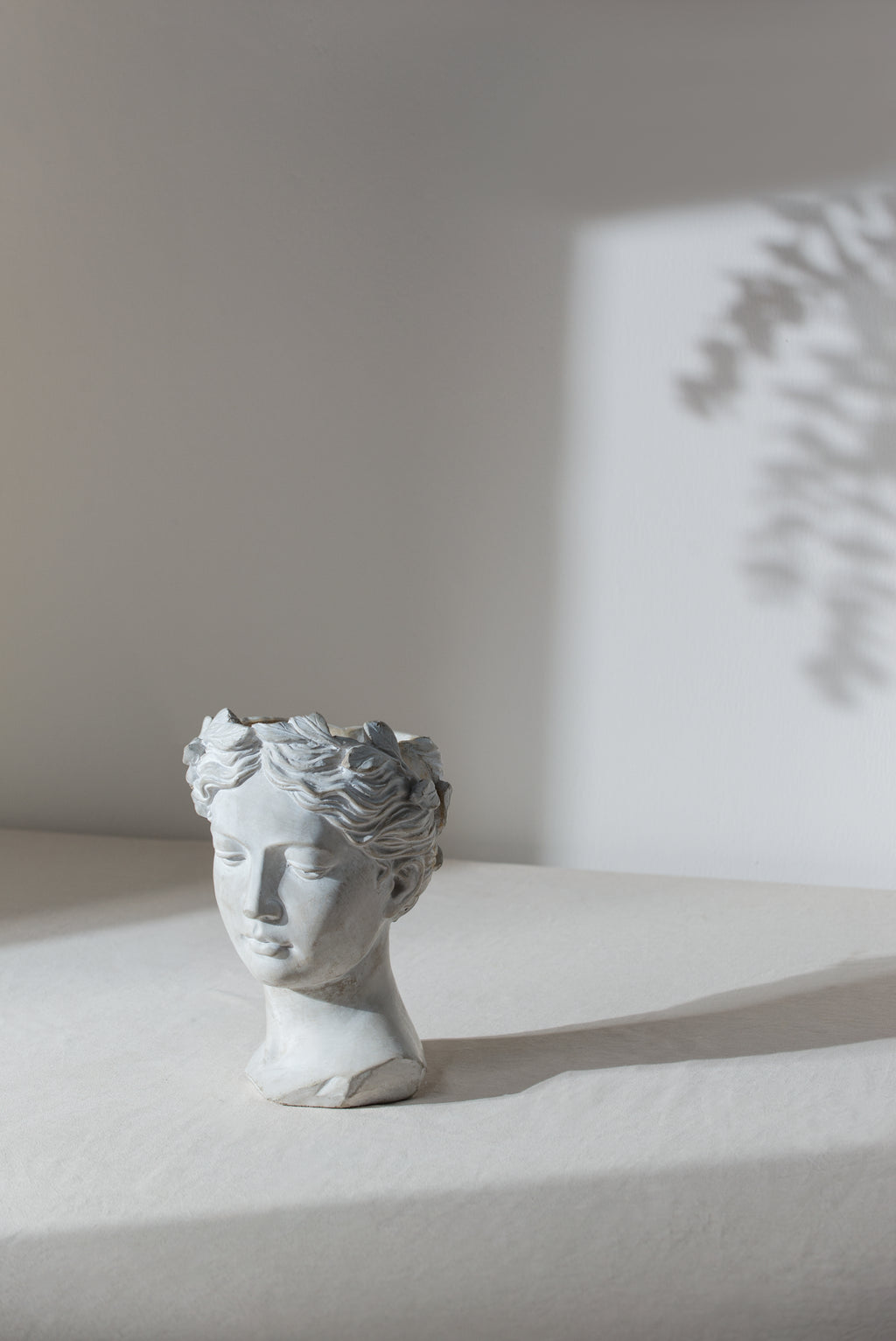 Greek Style Cement Head Planter