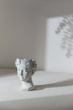 Greek Style Cement Head Planter