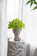 Greek Style Cement Head Planter