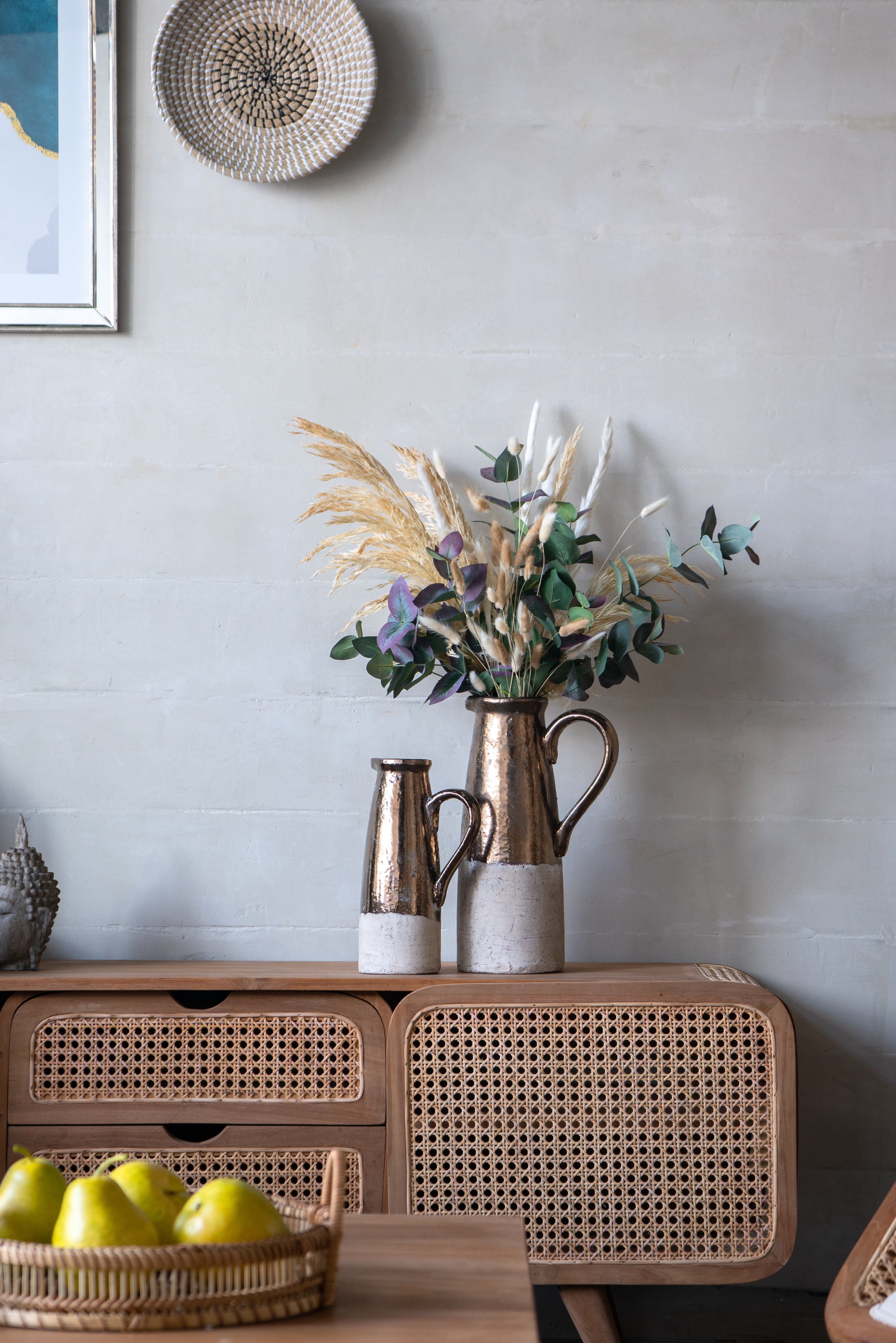 Candia Terracotta Pitcher in Sienna