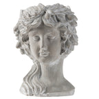 Cement Bust Wall Planter - Indoor Outdoor Home Garden Decor