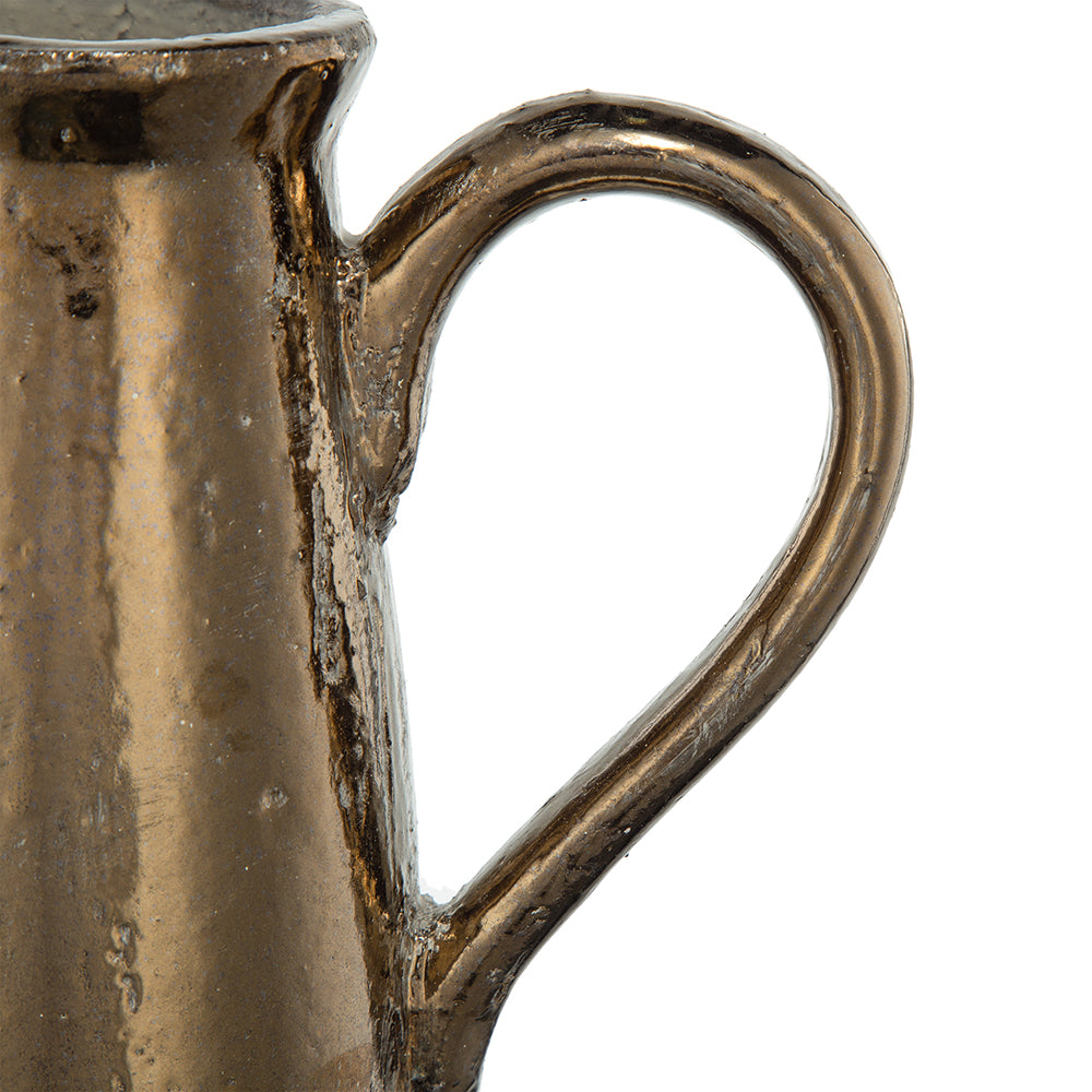 Candia Terracotta Pitcher in Sienna