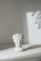 Greek Style Cement Head Planter