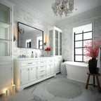 36x24 Inch Beveled Edge Bathroom Mirror