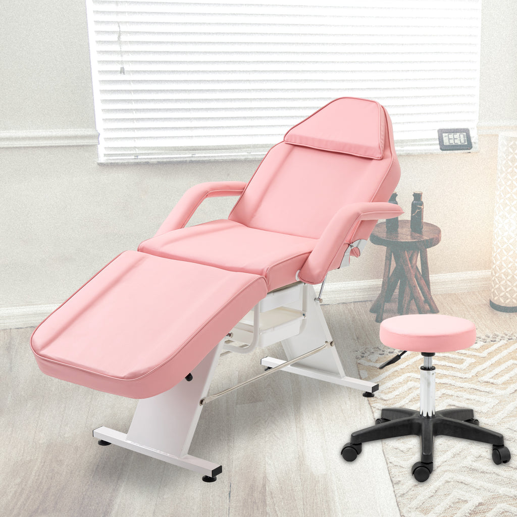 Massage Salon Tattoo Chair with Hydraulic Stool