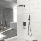 Shower System with Waterfall Tub Spout