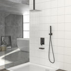 Shower System with Waterfall Tub Spout