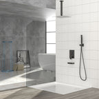 Shower System with Waterfall Tub Spout
