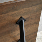 Modern Minimalist Style Dining Table MDF Wooden Top