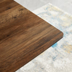 Modern Minimalist Style Dining Table MDF Wooden Top
