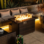 44" Propane Gas Fire Pit Table