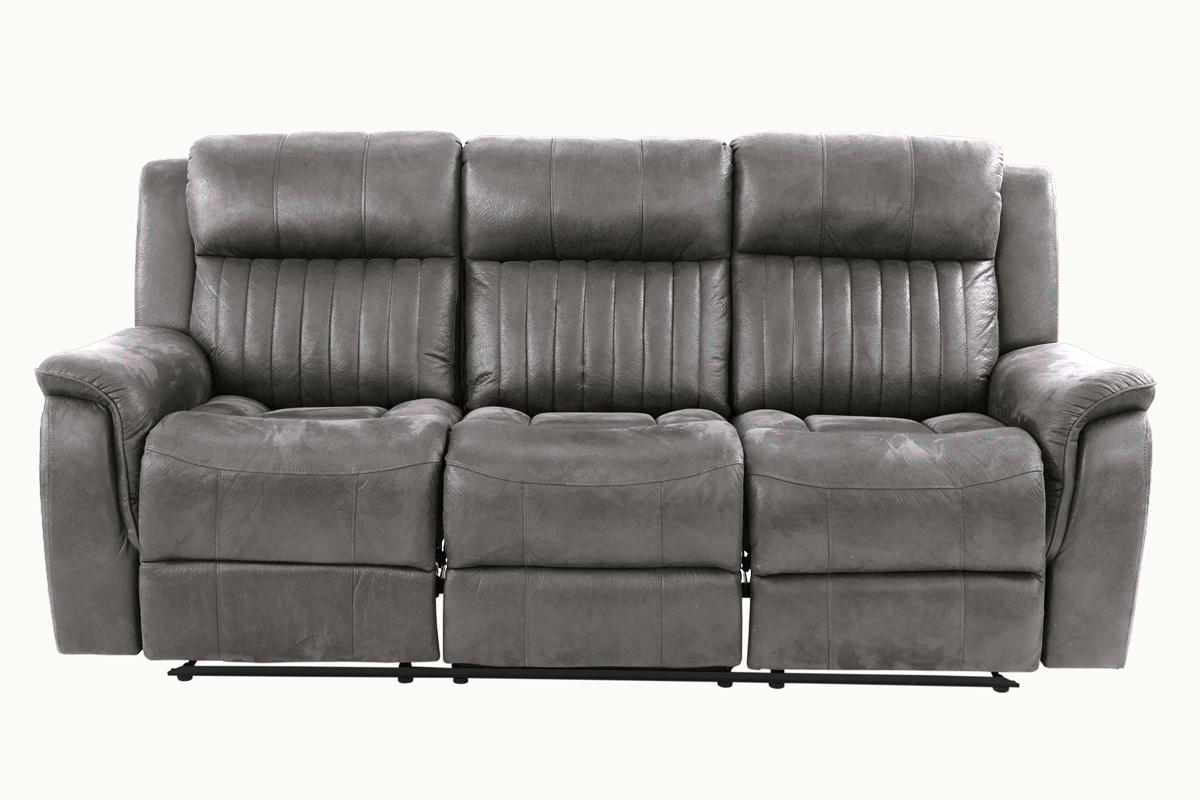 Contemporary Style Manual Motion 3pc Living Room Set