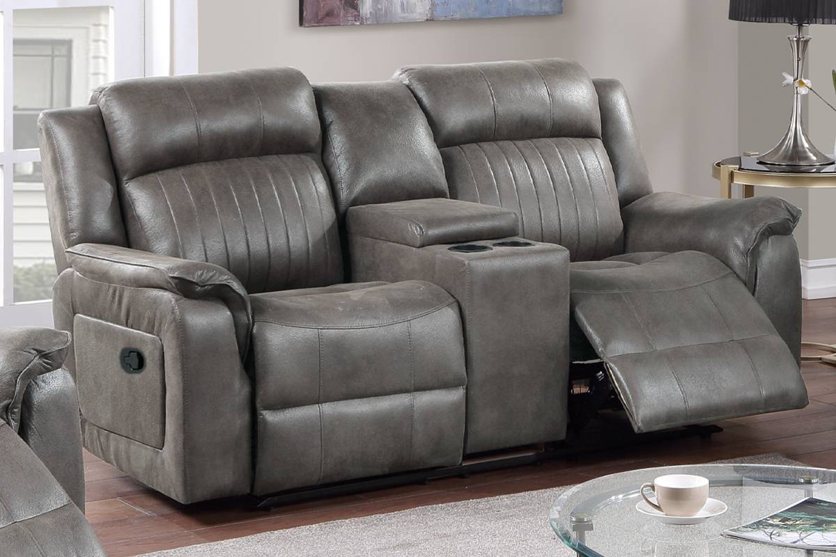 Contemporary Style 2pc Living Room Set