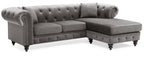 Nola G0350B-SC Sofa Chaise (Without Ottoman)