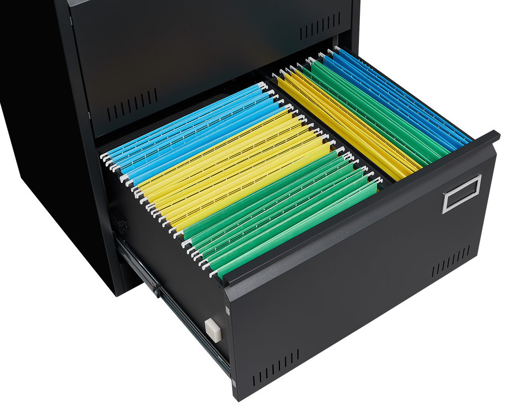2 Drawer Lateral File Cabinet with Lock