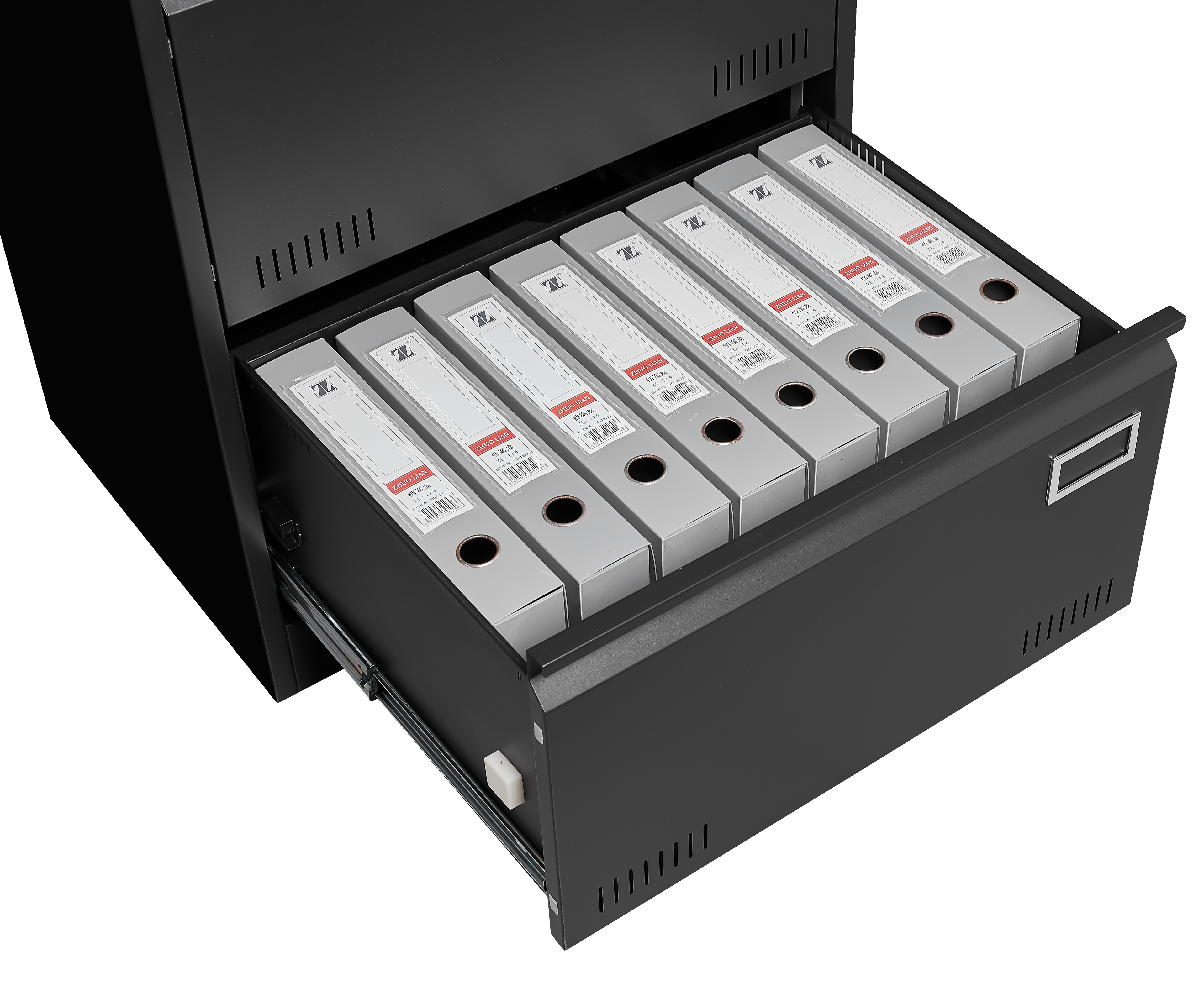 2 Drawer Lateral File Cabinet with Lock