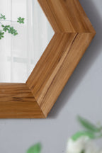 18.5" Hexagon Mirror