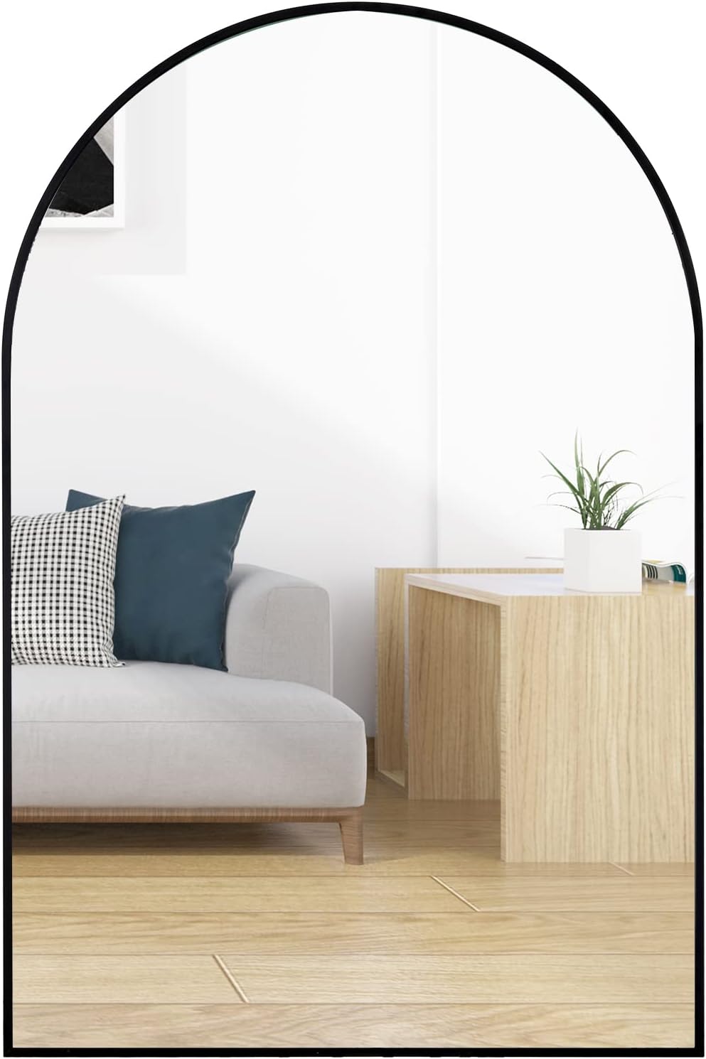 24x36 Inch Arch Bathroom Mirror