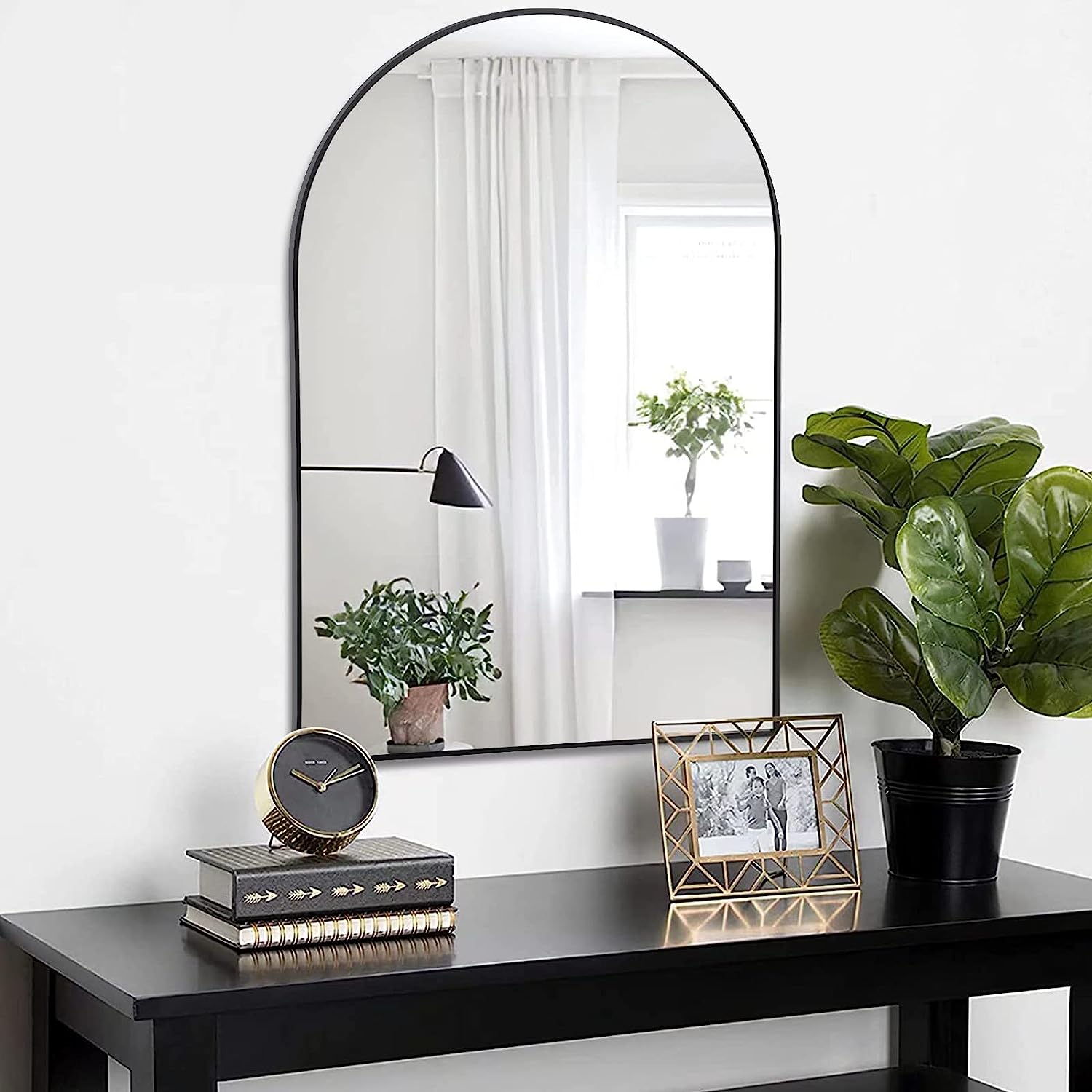 24x36 Inch Arch Bathroom Mirror
