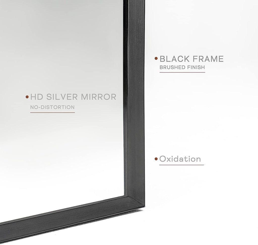 24x36 Inch Arch Bathroom Mirror