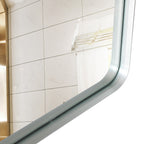 36x30 Inch Glossy Brushed Bathroom Mirror