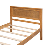 Twin Platform Bed Frame with Headboard
