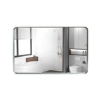 40x30 Inch Brushed Bathroom Mirror