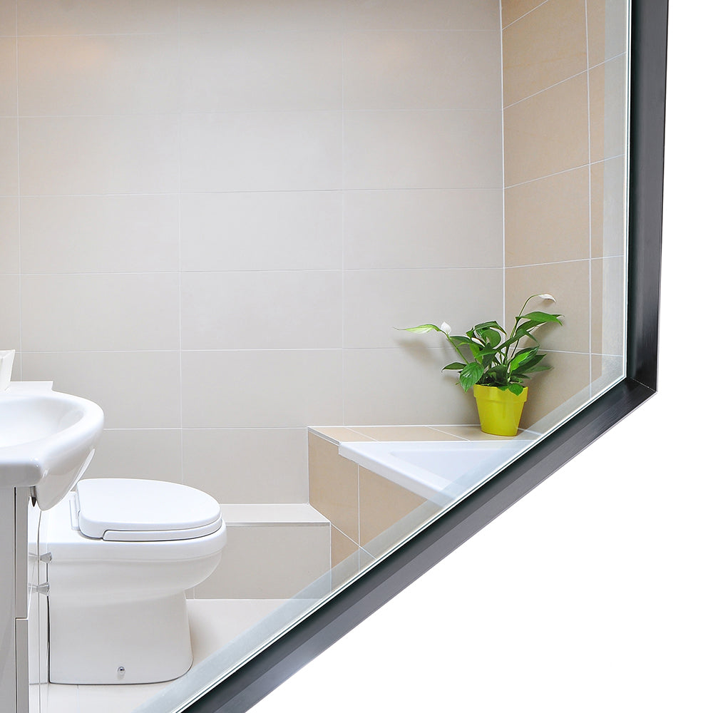 36x30 Inch Glossy Bathroom Mirror