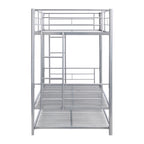 Metal Bunk Bed with Trundle