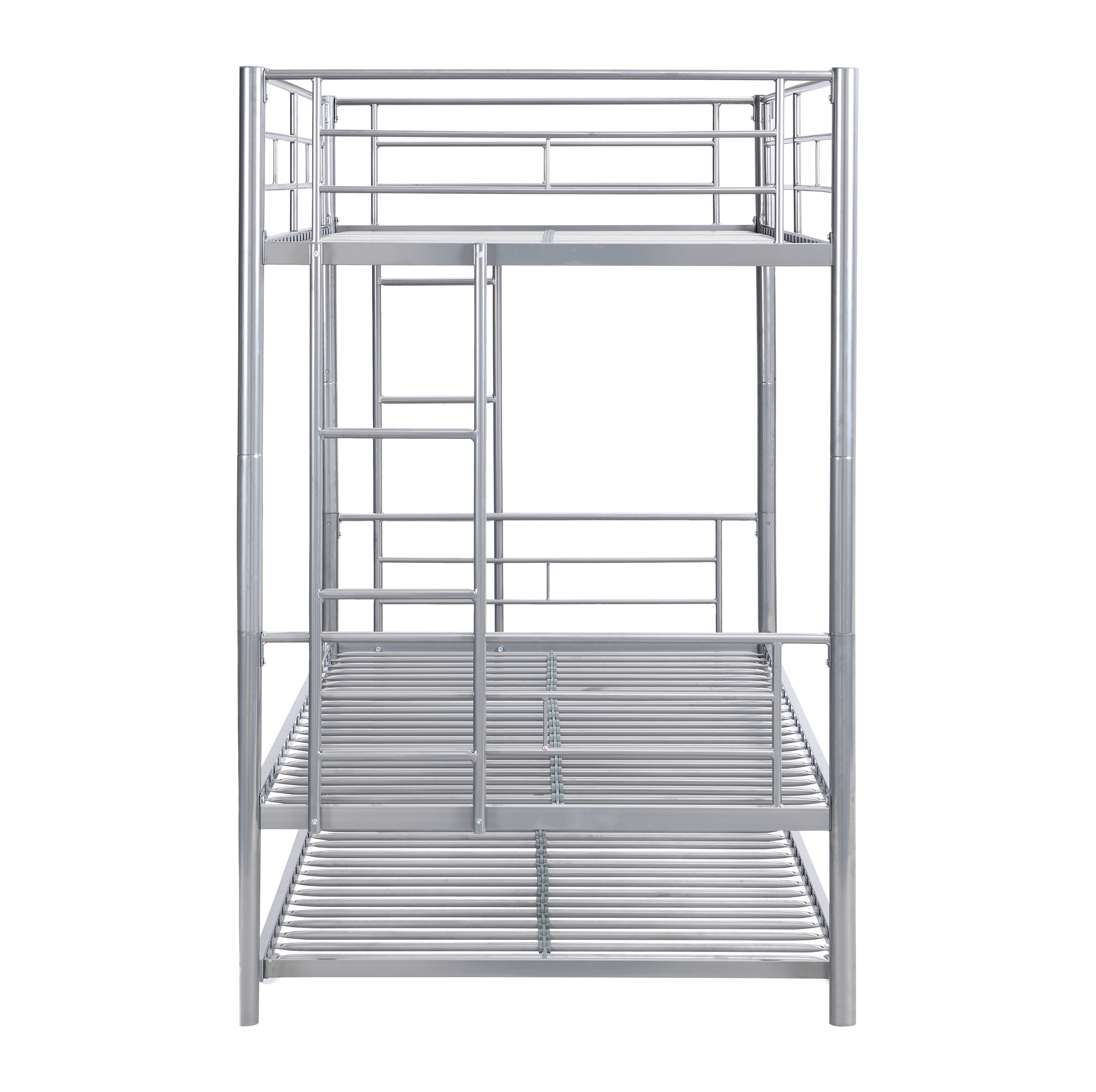 Metal Bunk Bed with Trundle