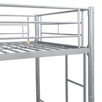 Metal Bunk Bed with Trundle