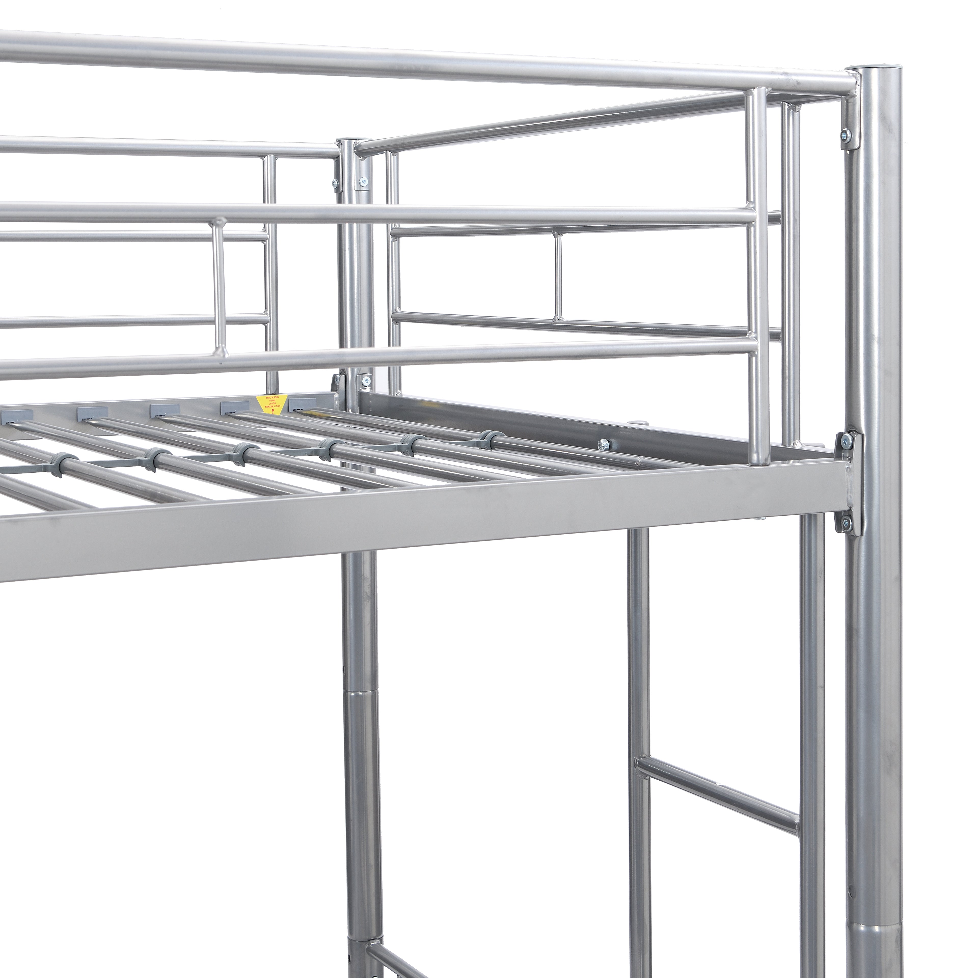 Metal Bunk Bed with Trundle