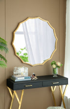 D40" Round Sunburst Wall Mirror