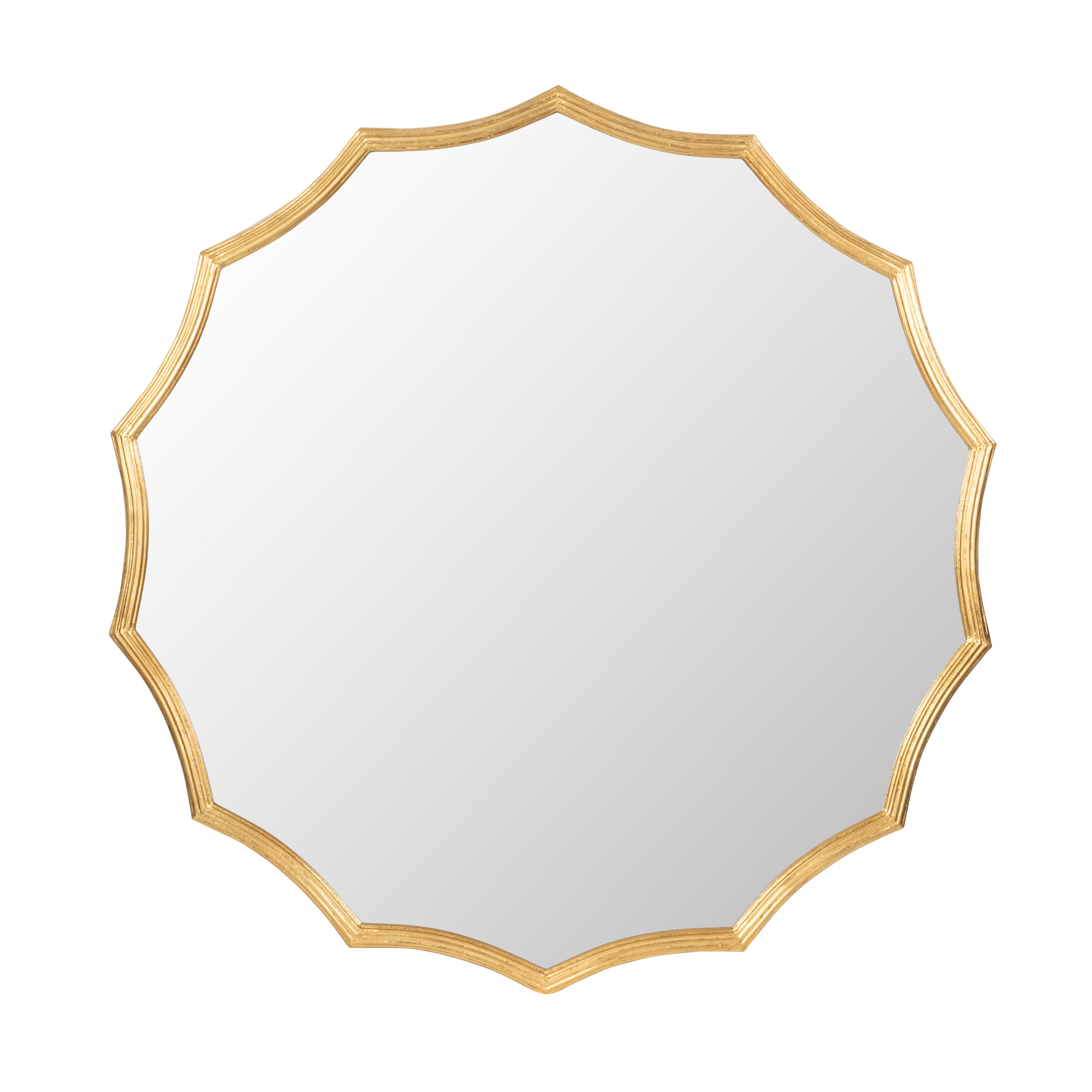 D40" Round Sunburst Wall Mirror