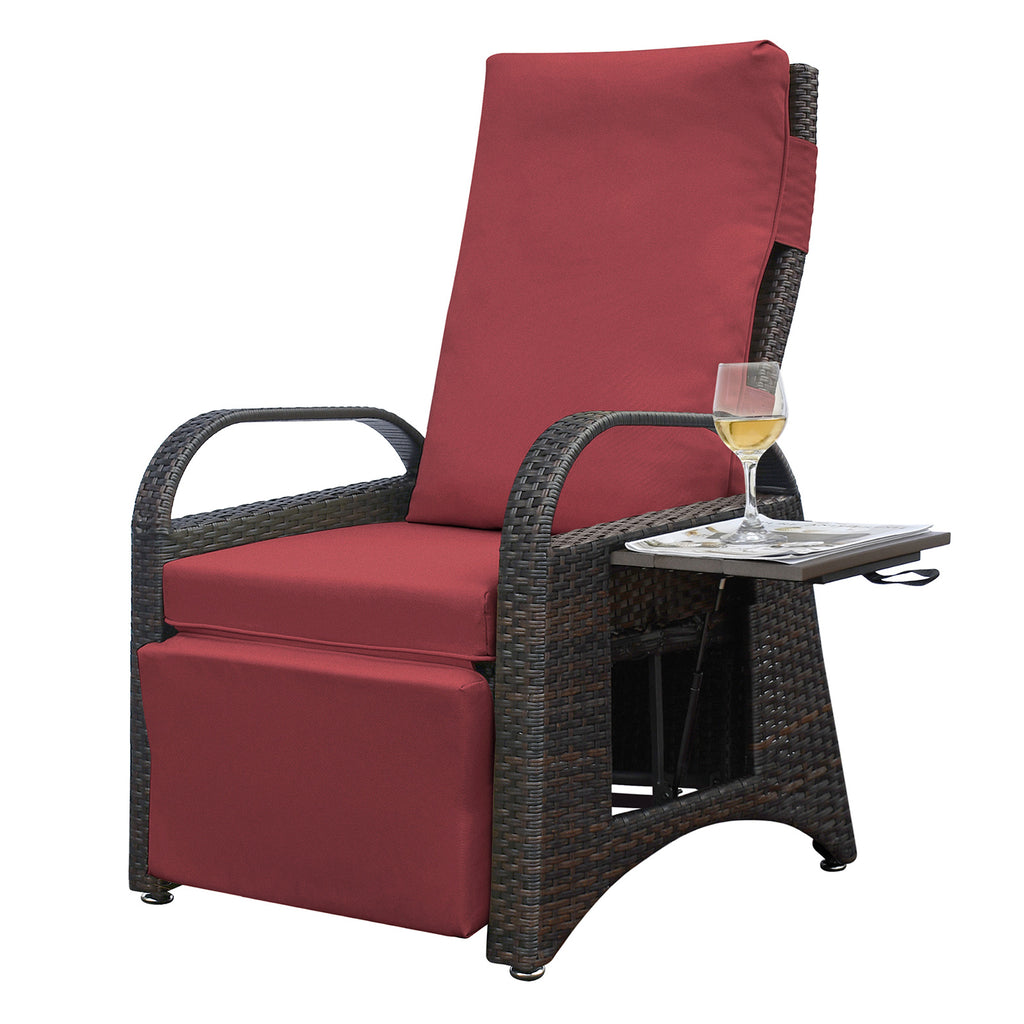 Outdoor Recliner Chair with Adjustable Mechanism