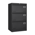 3 Drawer Locking Lateral File Cabinet